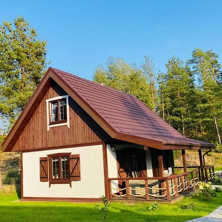 Domek na Kaszubach nad Jeziorem Klodno  Zewnętrze zdjęcie