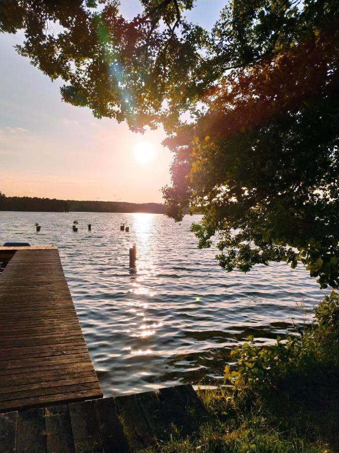 Domek na Kaszubach nad Jeziorem Klodno  Zewnętrze zdjęcie